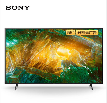 索尼（SONY）KD-55X8000H 55英寸 4K超高清 HDR 液晶平板电视 智能家居 安卓9.0系统